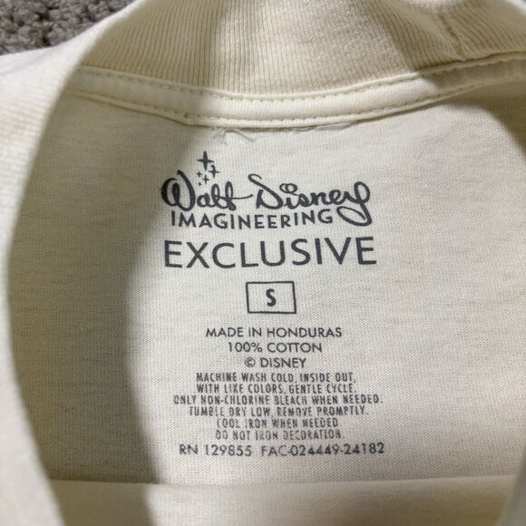 Walt Disney Imagineering Exclusive T-Shirt Mens S Fantasyland Graphic 2x Sided - Picture 3 of 8